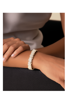 Classic Diamond Triple Row Bracelet
