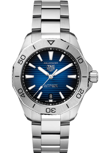 Aquaracer Calibre 5 Automatic Mens Blue Steel Watch