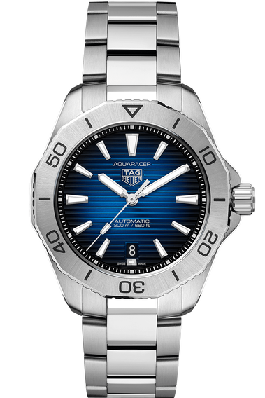 TAG Heuer Aquaracer Calibre 5 Automatic Mens Blue Steel Watch