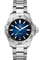 Aquaracer Calibre 5 Automatic Mens Blue Steel Watch