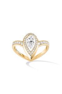 Fiery Ring 0.30CT in Yellow Gold