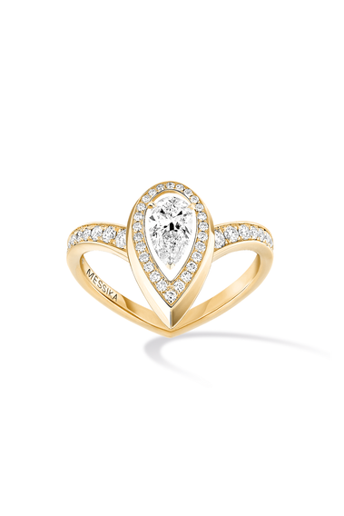Fiery Ring 0.30CT in Yellow Gold
