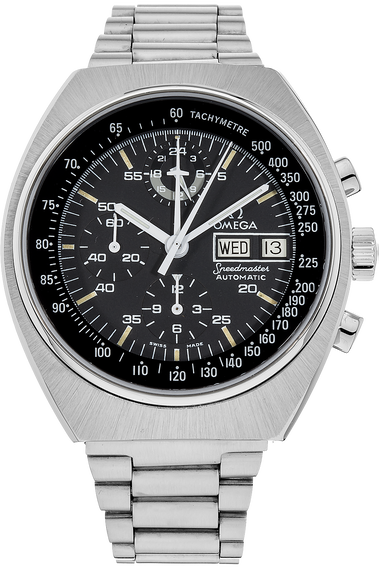 Speedmaster Chronograph Circa 1975 Stainless Steel Automatic