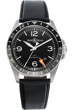 BR V-93 GMT Stainless Steel Automatic