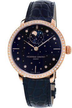 Slimline Manufacture Moonphase Stars