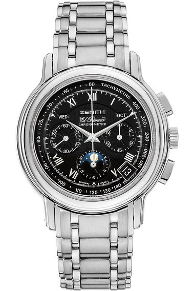 El Primero Chronomaster Moon Phase Stainless Steel Automatic