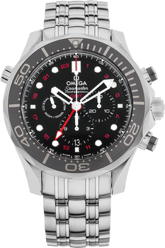 Seamaster Diver Co-Axial GMT Chronograph Stainless Steel
