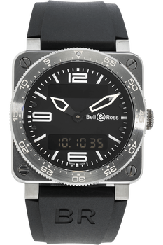 BR03 Aviation Stainless Steel Quartz