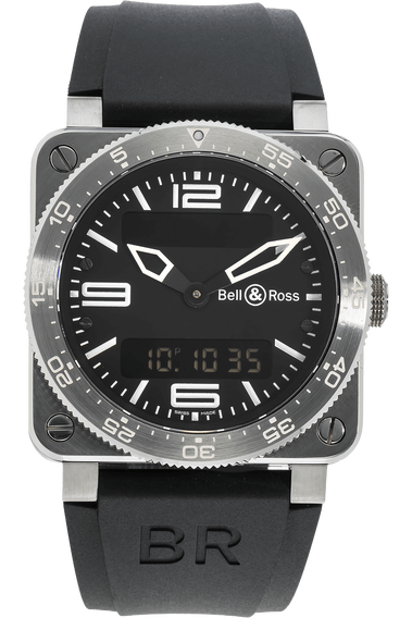 BR03 Aviation Stainless Steel Quartz