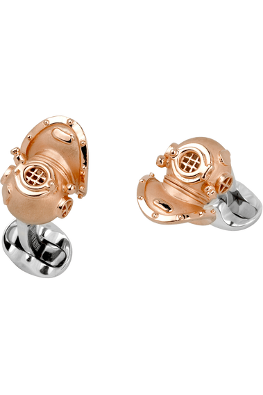 Diving Helmet Cufflinks
