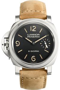 Luminor Destro Otto Giorni Stainless Steel Manual