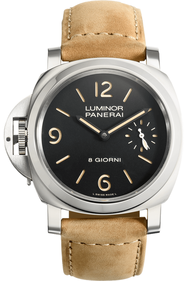 Luminor Destro Otto Giorni Stainless Steel Manual