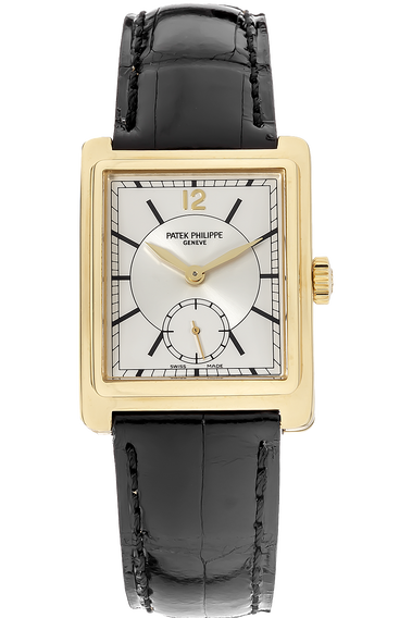 Pre Owned Patek Philippe Gondolo Reference 5010 Yellow Gold Manual