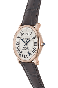 Rotonde Large Date Second Time Zone Rose Gold Automatic