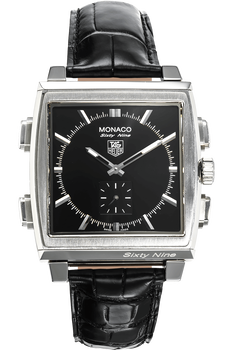 Monaco Sixty Nine Stainless Steel Manual and Quartz