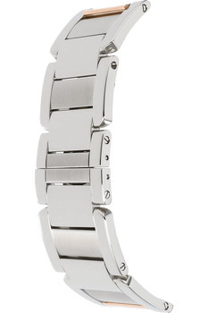Tank Anglaise XL Rose Gold and Stainless Steel Automatic