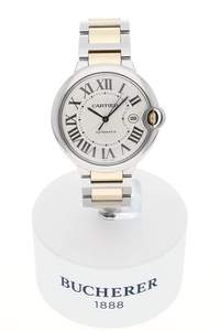 Ballon Bleu Yellow Gold and Stainless Steel Automatic