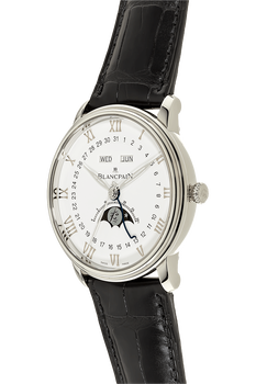 Villeret Complete Calendar Moonphase Stainless Steel Automatic