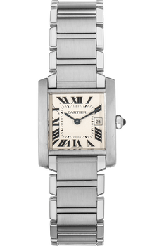 Tank Francaise Stainless Steel Quartz