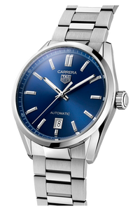 Carrera Calibre 5 Automatic Mens Blue Watch