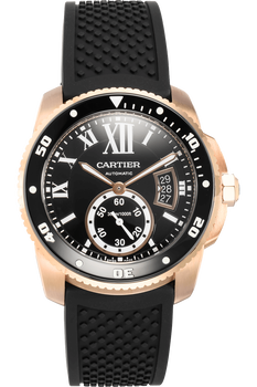 Calibre de Cartier Diver Rose Gold Automatic