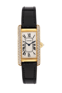 Tank Americaine Yellow Gold Quartz