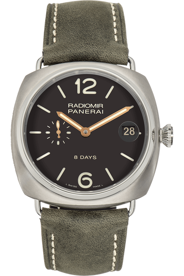 Radiomir 8 Days Titanium Manual