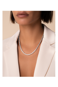 Classic Diamond Mini Tennis Necklace