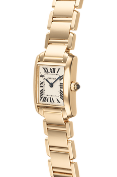 Tank Francaise Yellow Gold Quartz