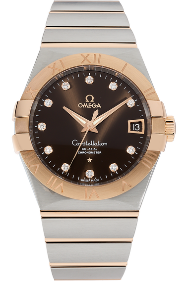 Constellation Co-Axial Rose Gold and Stainless Steel Quartz
