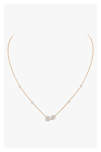 My Twin Necklace in Pink Gold My Twin Necklace in Pink Gold