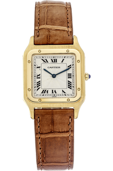 Santos Dumont Yellow Gold Manual