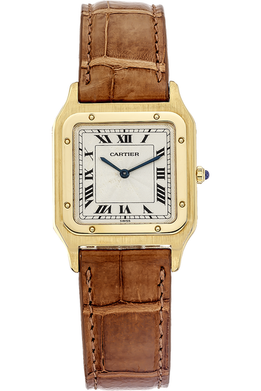 Santos Dumont Yellow Gold Manual