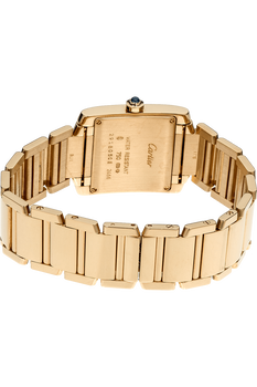 Tank Francaise Yellow Gold Quartz