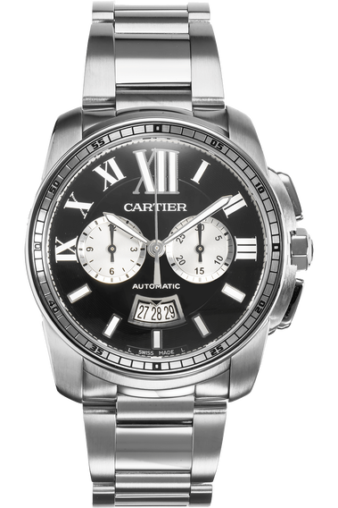 Calibre de Cartier Chronograph Stainless Steel Automatic