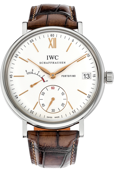 Portofino-Hand Wound Eight Days Stainless Steel Manual