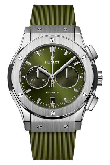 Classic Fusion Chronograph Titanium Green