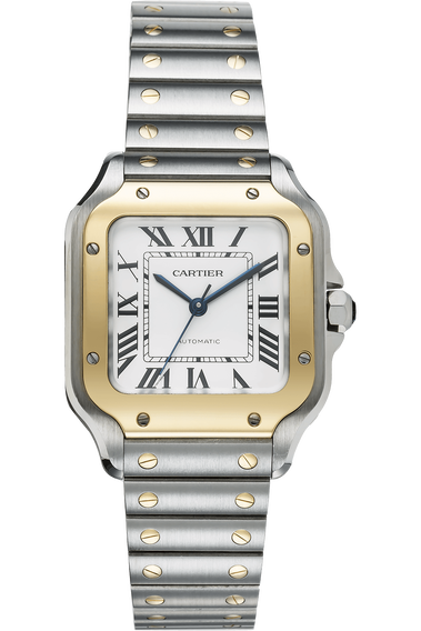 Pre owned santos de cartier watch sales