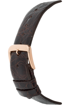 Round Circa 1940s Rose Gold Manual