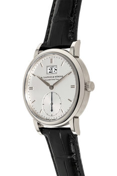 Saxonia White Gold Automatic