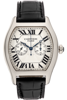 Tortue Chronograph White Gold Manual