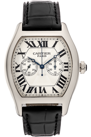 Tortue Chronograph White Gold Manual