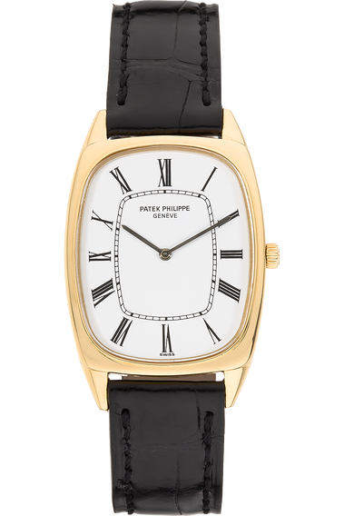 Ellipse Reference 3667 Circa 1970s Yellow Gold Manual