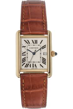 Tank Louis Cartier Yellow Gold Quartz