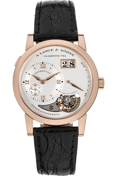 Lange 1 Tourbillon Rose Gold Manual