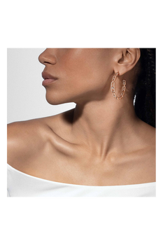 Move Link MM Hoops in Pink Gold