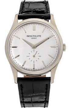 Calatrava Reference 5196 White Gold Manual