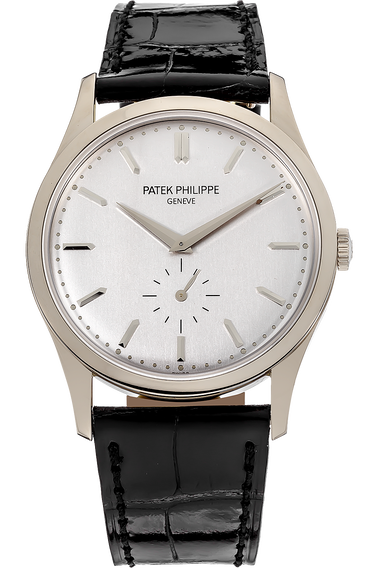 Calatrava Reference 5196 White Gold Manual