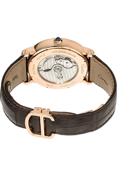 Rotonde Large Date Second Time Zone Rose Gold Automatic