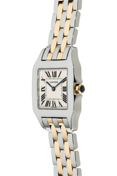 Santos Demoiselle Yellow Gold and Stainless Steel Quartz